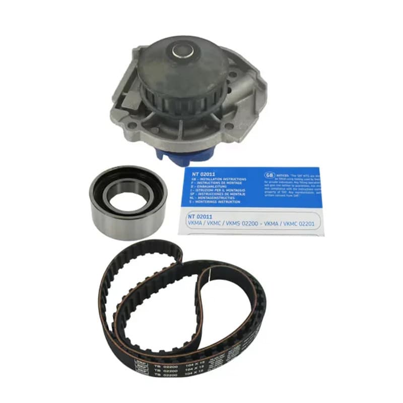 SKF VKMC 02200 vandens siurblio ir paskirstymo diržo komplektas VKMC02200