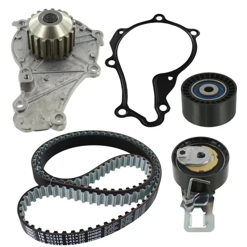 SKF VKMC 03318 vandens siurblio ir paskirstymo diržo komplektas VKMC03318