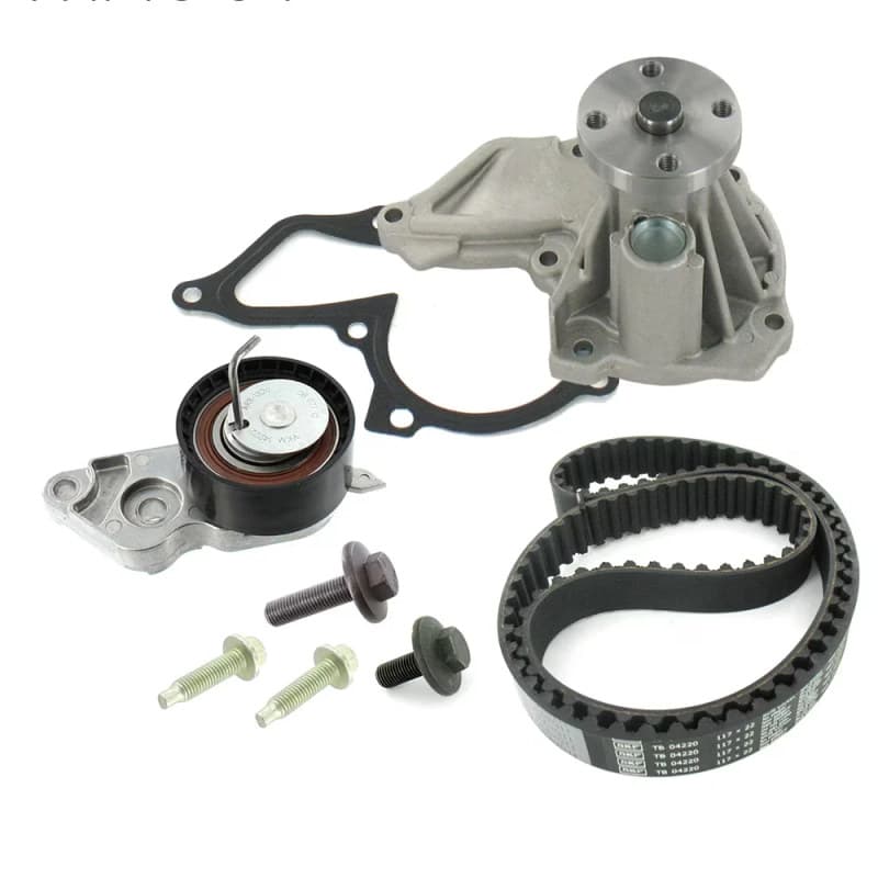 SKF VKMC 04222 vandens siurblio ir paskirstymo diržo komplektas VKMC04222