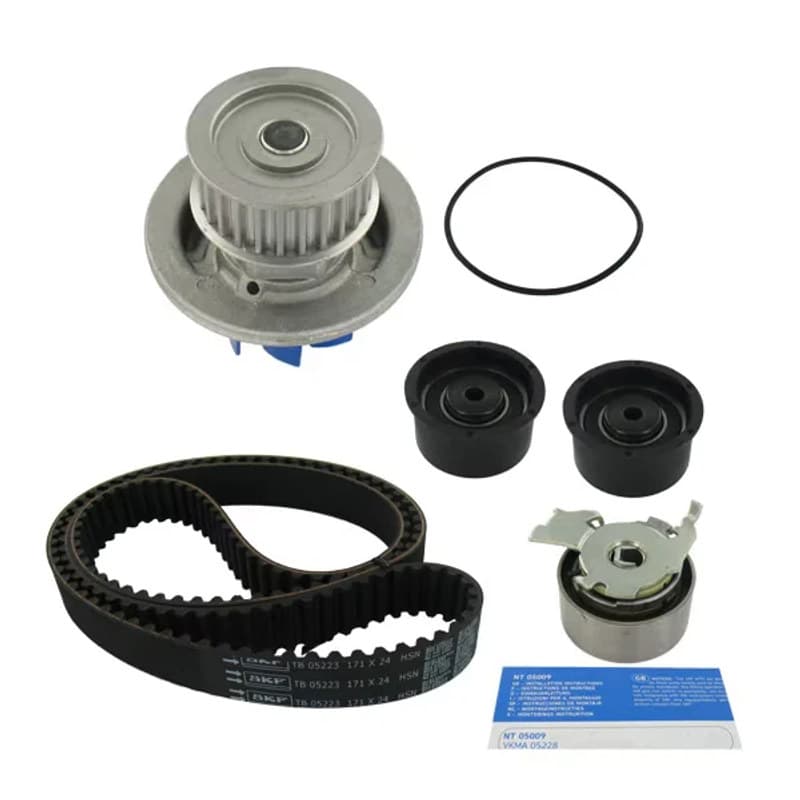 SKF VKMC 05228 vandens siurblio ir paskirstymo diržo komplektas VKMC05228