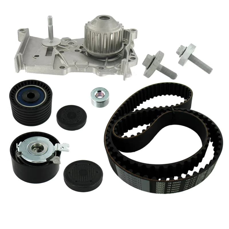 SKF VKMC 06021 vandens siurblio ir paskirstymo diržo komplektas VKMC06021