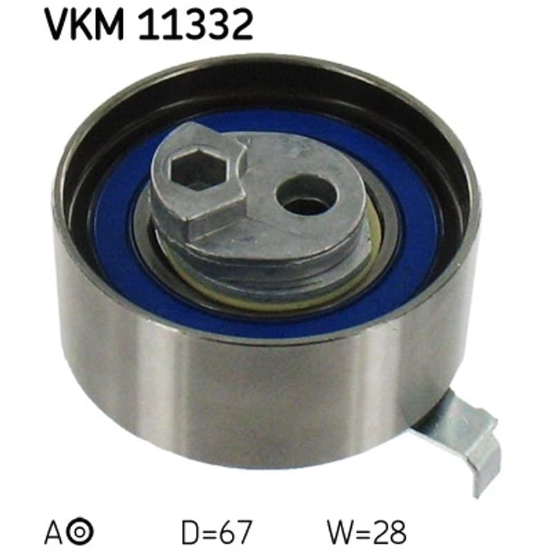 SKF VKM 11332 įtempiklio skriemulys, paskirstymo diržas VKM11332