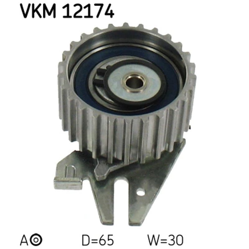 SKF VKM 12174 įtempiklio skriemulys, paskirstymo diržas VKM12174
