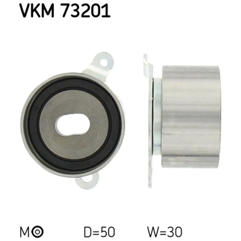 SKF VKM 73201 įtempiklio skriemulys, paskirstymo diržas VKM73201