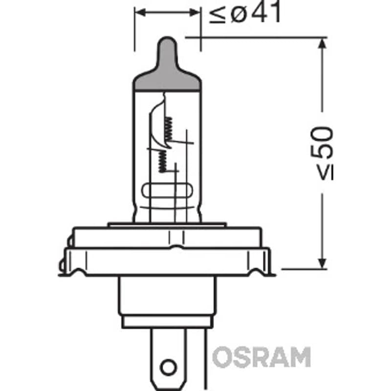 OSRAM lemputė, prožektorius 64183