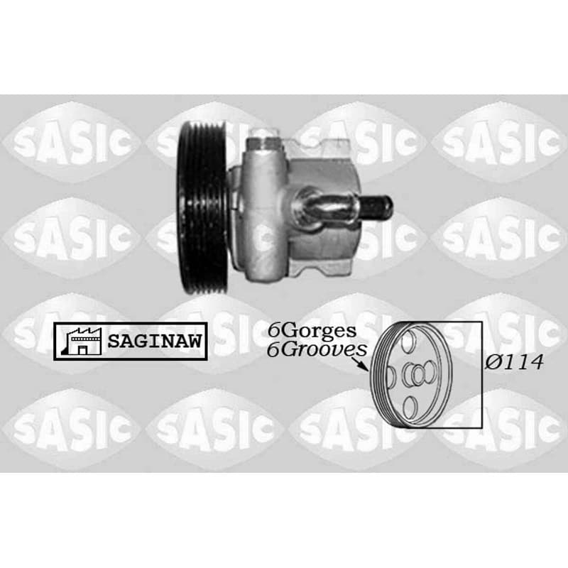 SASIC 7070016 hidraulinis siurblys, vairo sistema