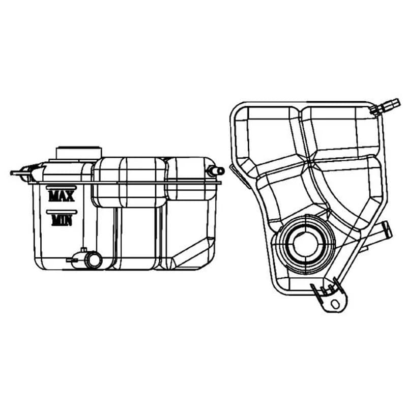 MAHLE CRT 133 000S išsiplėtimo bakelis, aušinimo skystis