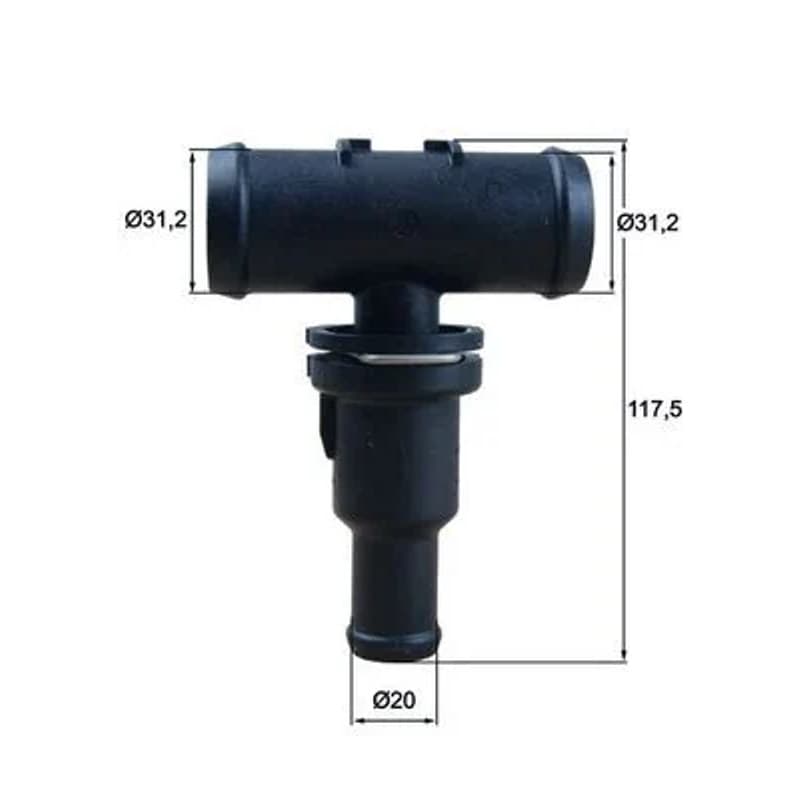 MAHLE TH 53 75 termostatas, aušinimo skystis TH5375 MAHLE