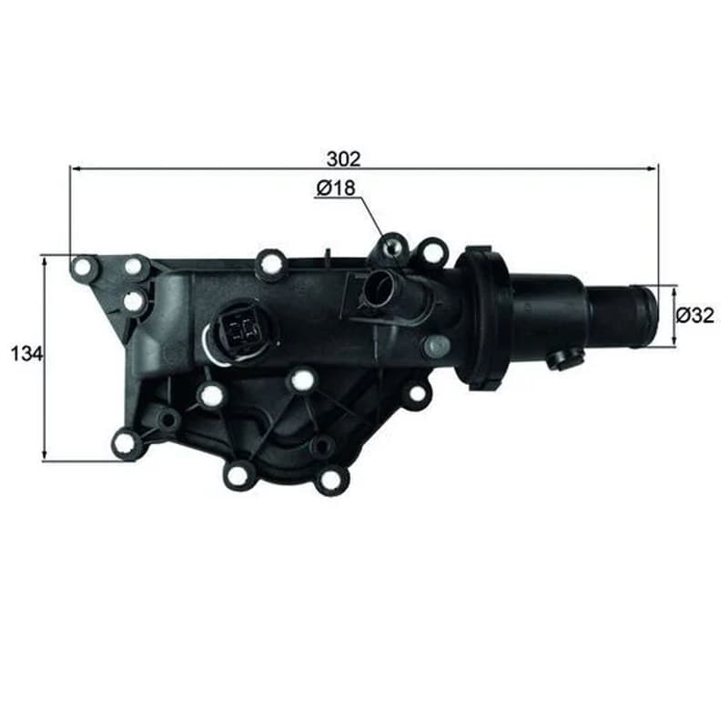 MAHLE TH 60 89 termostatas, aušinimo skystis