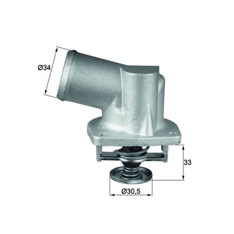 MAHLE TI 132 92D termostatas, aušinimo skystis