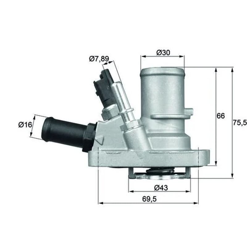 MAHLE TI 144 88 termostatas, aušinimo skystis TI14488 MAHLE