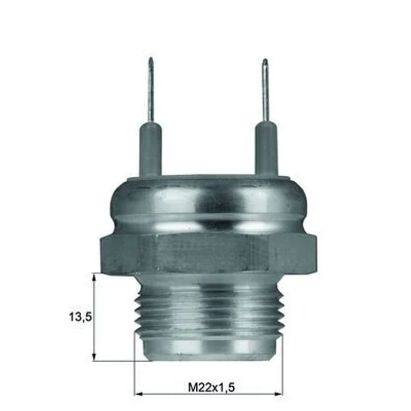 MAHLE TSW 8D temperatūros jungiklis, radiatoriaus ventiliatorius TSW8D MAHLE