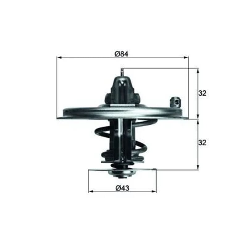 MAHLE TX 36 85D termostatas, aušinimo skystis