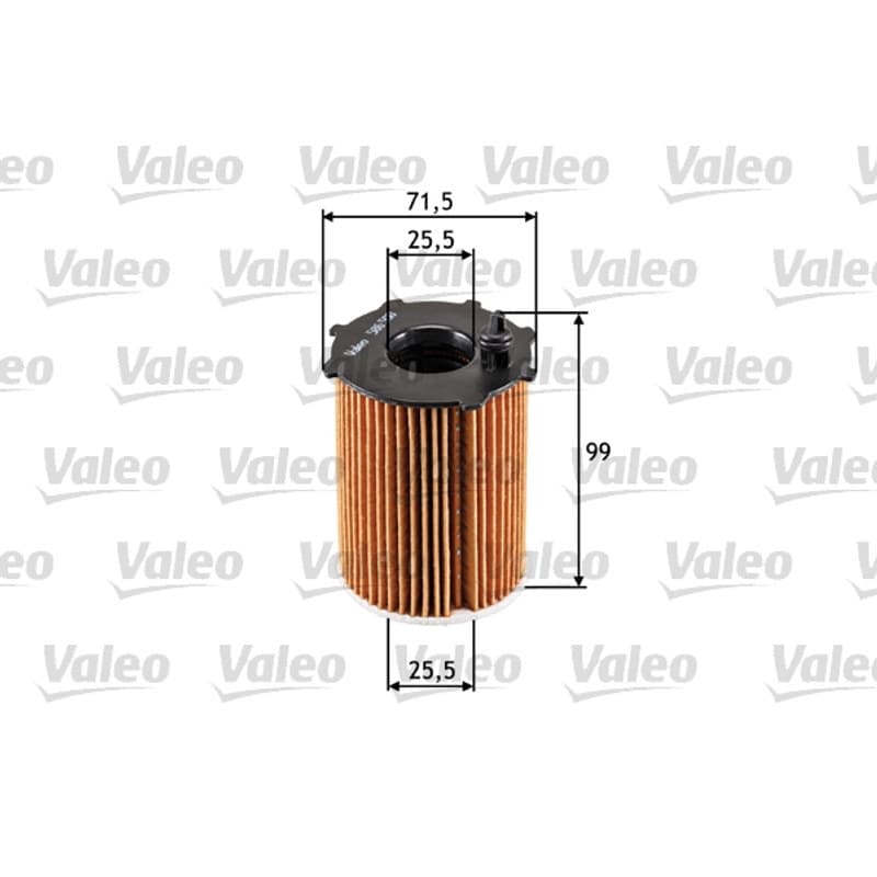 VALEO 586500 alyvos filtras