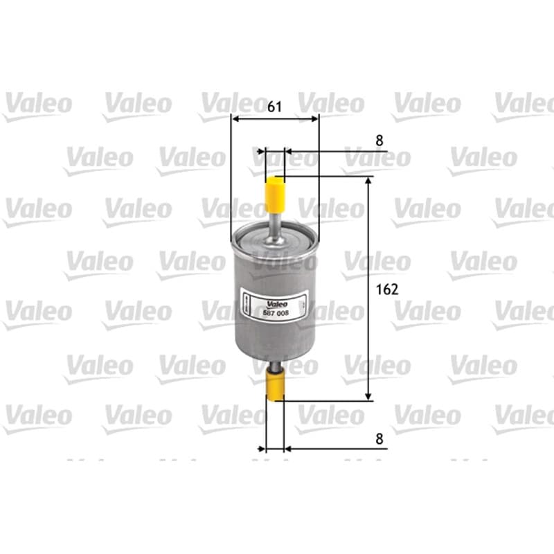 VALEO kuro filtras 587008 VALEO