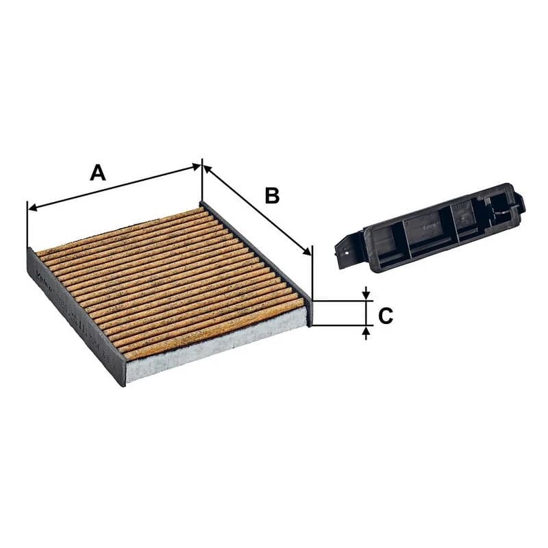 VALEO filtras, salono oras 701030