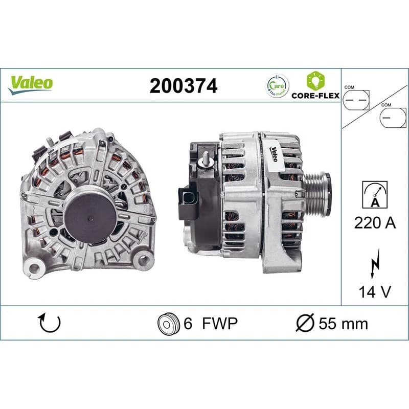VALEO kintamosios srovės generatorius 200374