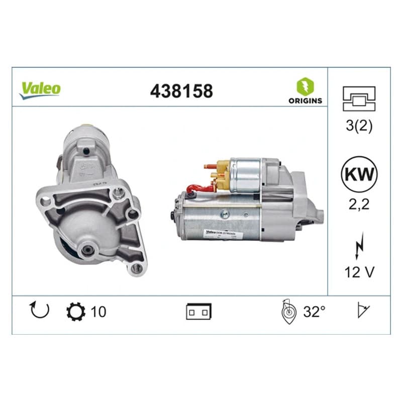 VALEO starteris 438158 VALEO