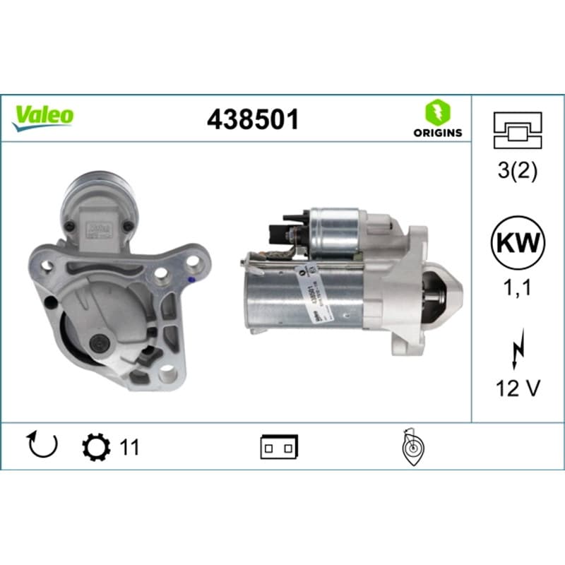 VALEO starteris 438501 VALEO