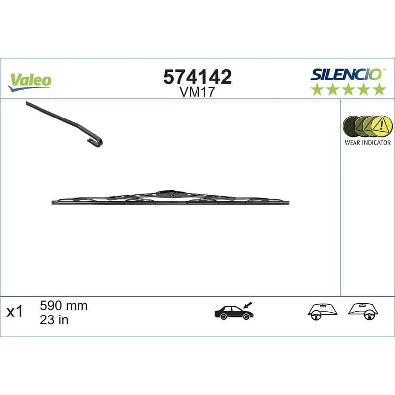 VALEO valytuvai 574142