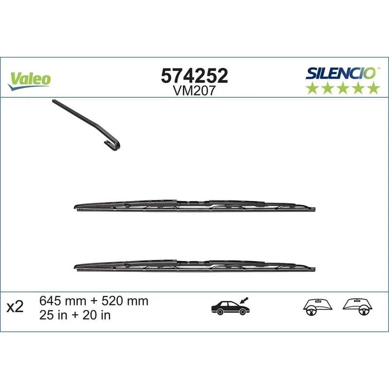 VALEO valytuvai 574252