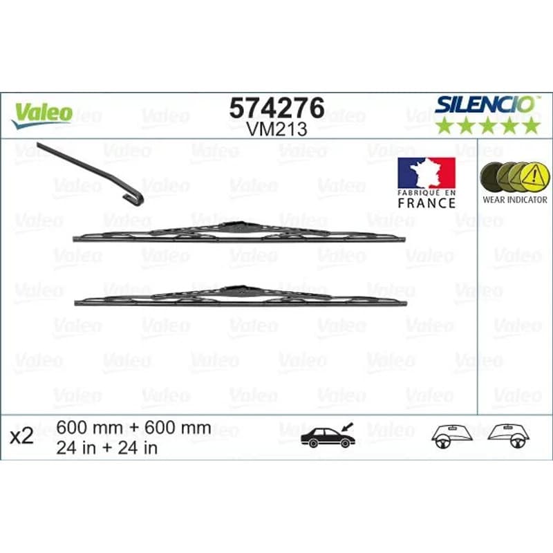 VALEO valytuvai 574276