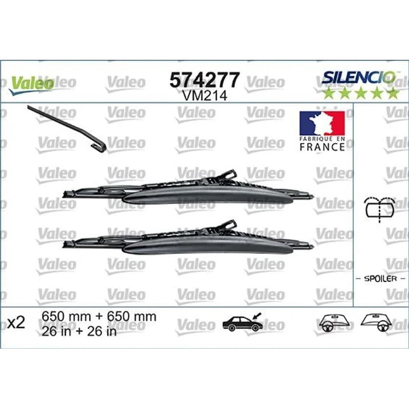 VALEO valytuvai 574277