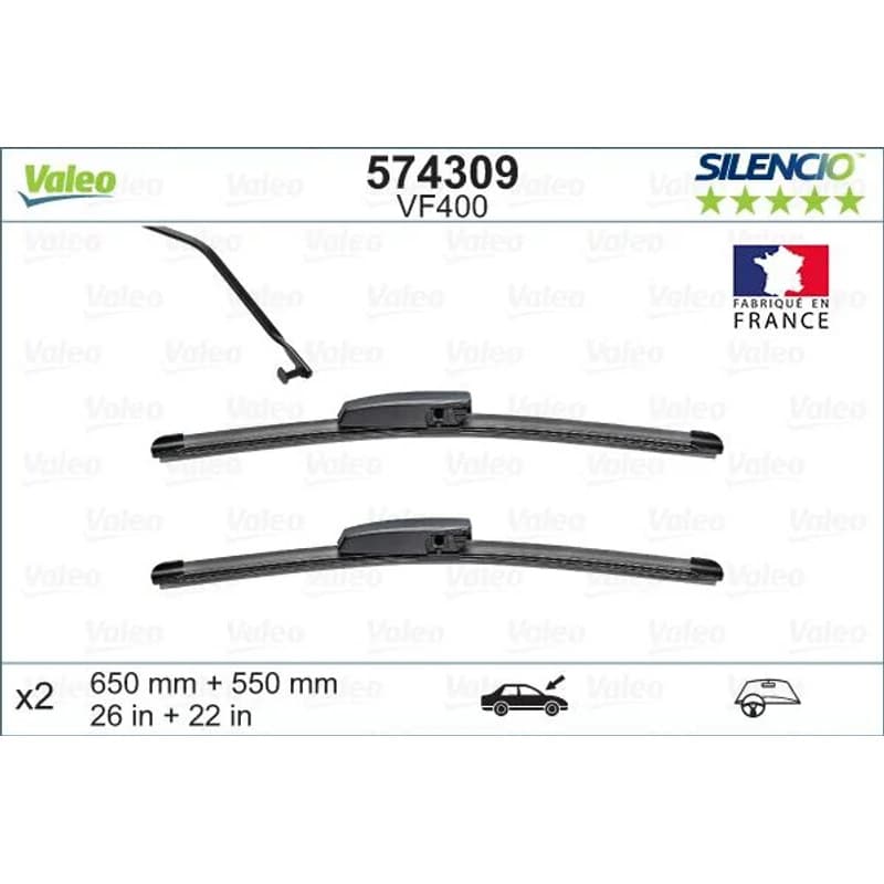 VALEO valytuvai 574309