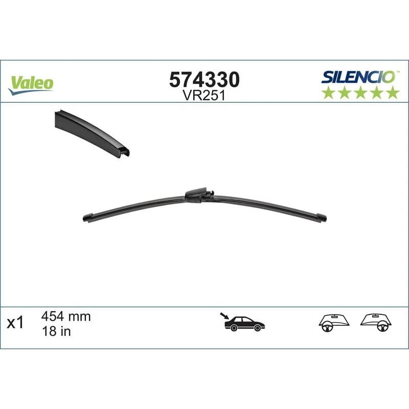 VALEO valytuvai 574330 VALEO
