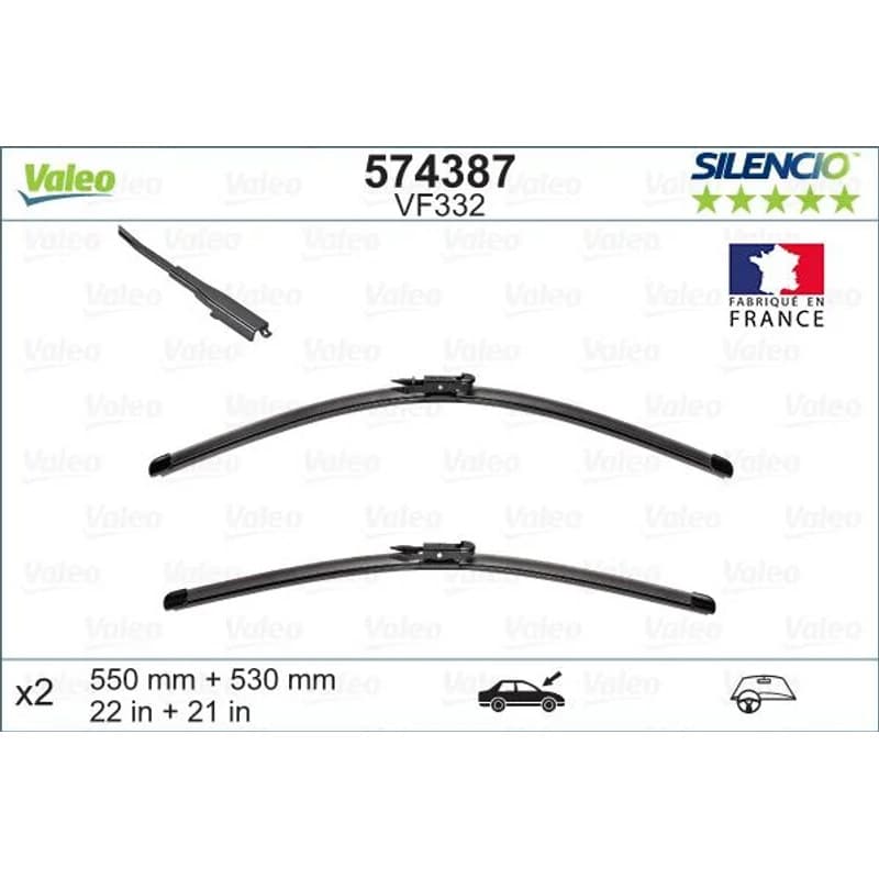 VALEO valytuvai 574387