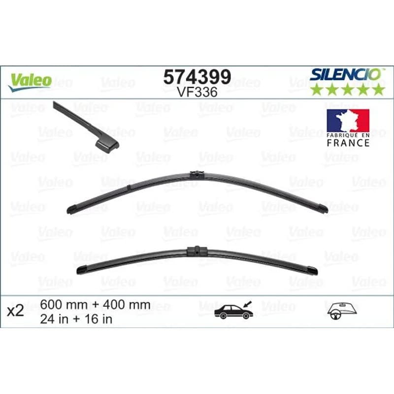 VALEO valytuvai 574399