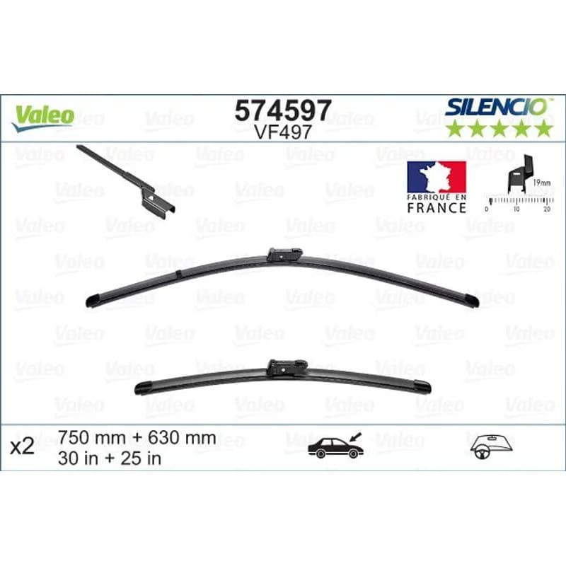 VALEO valytuvai 574597