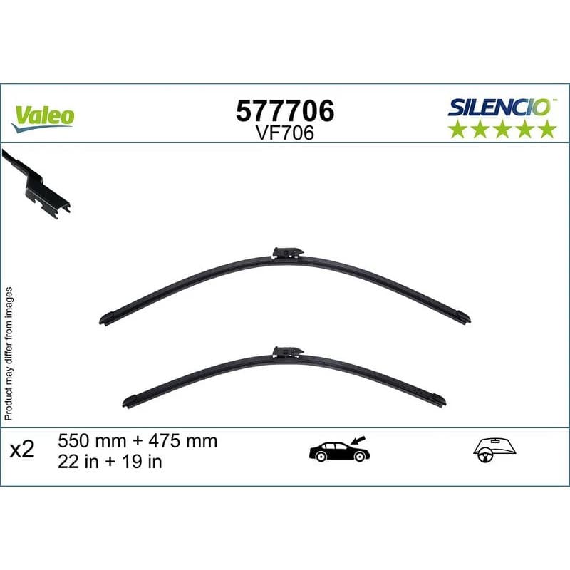 VALEO valytuvai 577706 VALEO