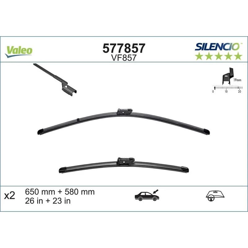 VALEO valytuvai 577857 VALEO
