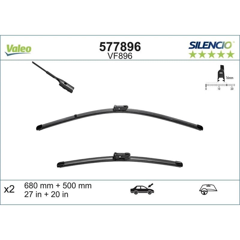 VALEO valytuvai 577896 VALEO