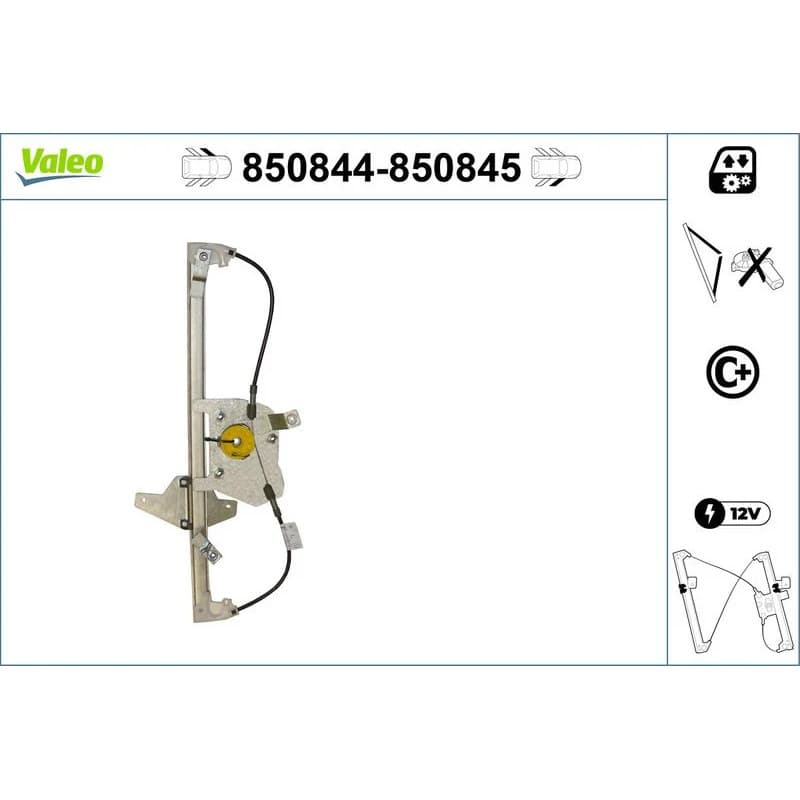 VALEO lango pakėliklis 850844