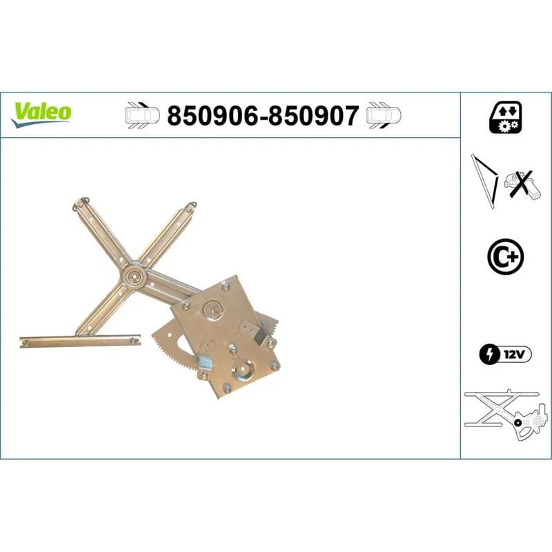 VALEO lango pakėliklis 850906