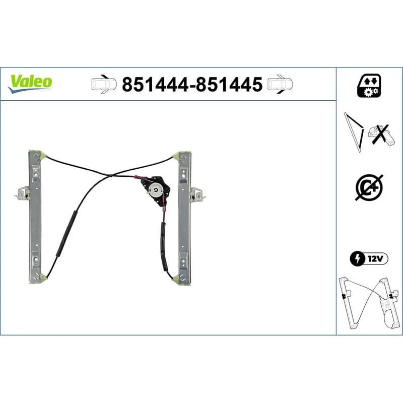 VALEO lango pakėliklis 851444