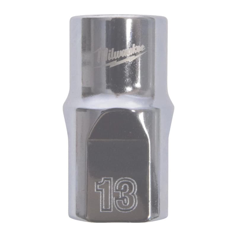 MILWAUKEE ½ col. metrinės sistemos standartinė 12-kampė galvutė – 1/2'' Drive Metric Standard 12-Point Socket – 13mm 4932499116 MILWAUKEE
