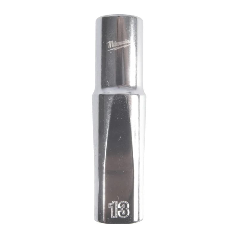 MILWAUKEE ½ col. metrinės sistemos gilioji 12-kampė galvutė – 1/2'' Drive Metric Deep 12-Point Socket – 13mm 4932499118 MILWAUKEE