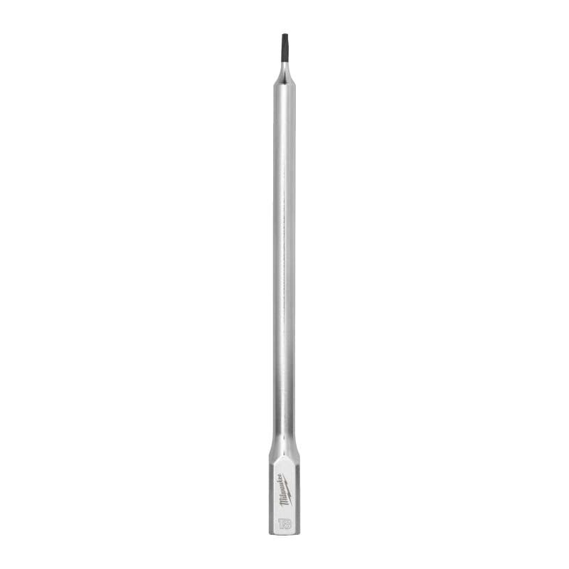MILWAUKEE ¼″ ilga TX antgalio galvutė – 1/4'' Drive T8 Torx Long Bit Socket 4932500437 MILWAUKEE