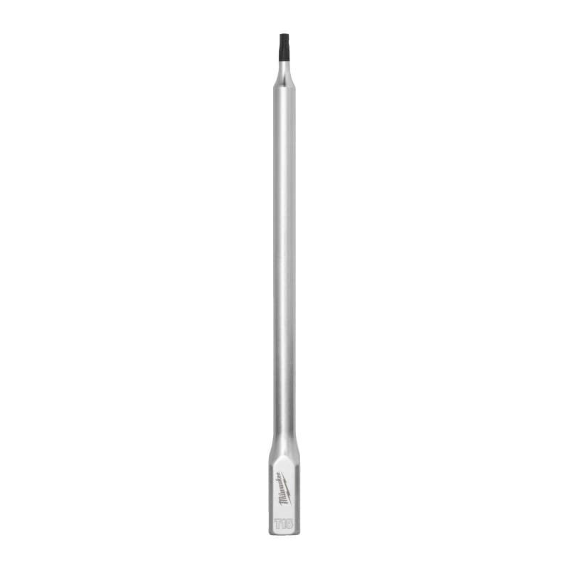 MILWAUKEE ¼″ ilga TX antgalio galvutė – 1/4'' Drive T15 Torx Long Bit Socket 4932500439 MILWAUKEE