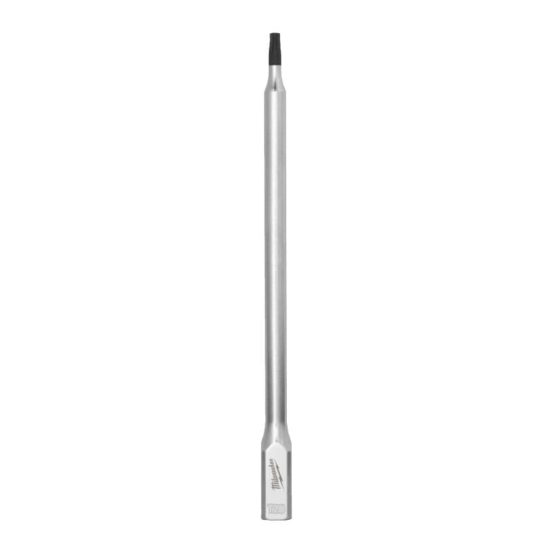 MILWAUKEE ¼″ ilga TX antgalio galvutė – 1/4'' Drive T20 Torx Long Bit Socket 4932500440 MILWAUKEE