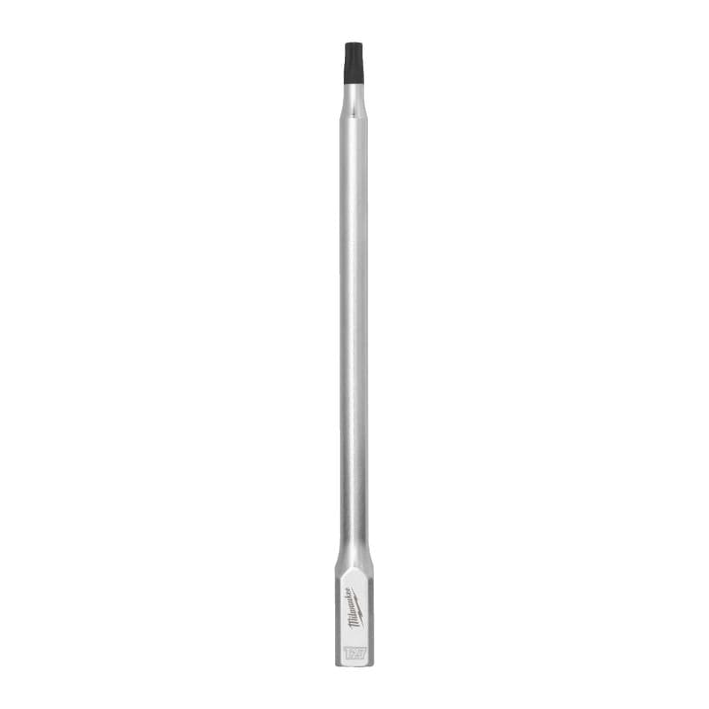 MILWAUKEE ¼″ ilga TX antgalio galvutė – 1/4'' Drive T27 Torx Long Bit Socket 4932500442 MILWAUKEE