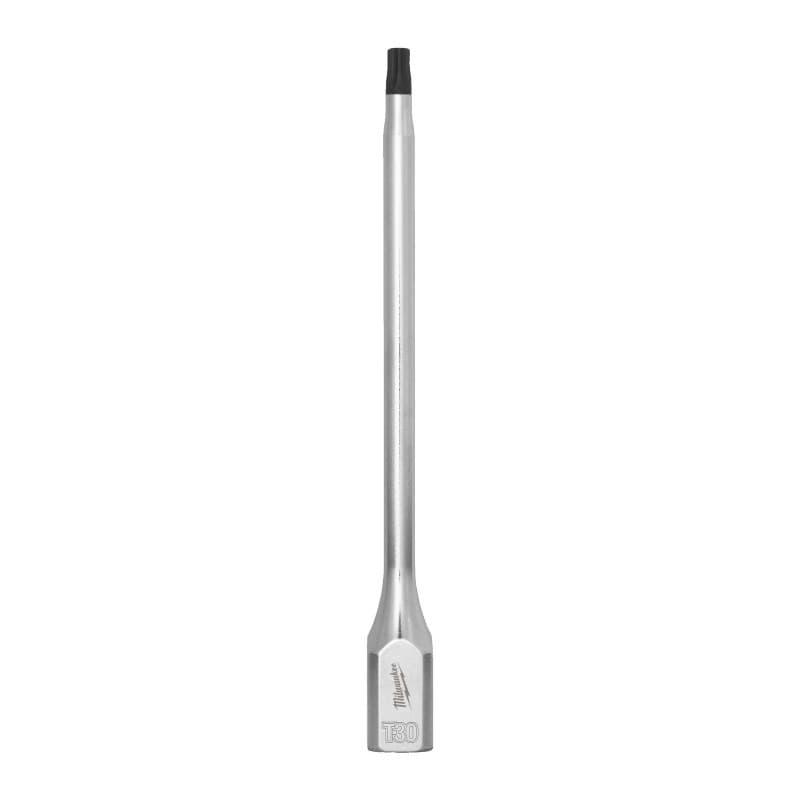 MILWAUKEE ⅜″ ilga TX antgalio galvutė – 3/8'' Drive T30 Torx Long Bit Socket 4932500443