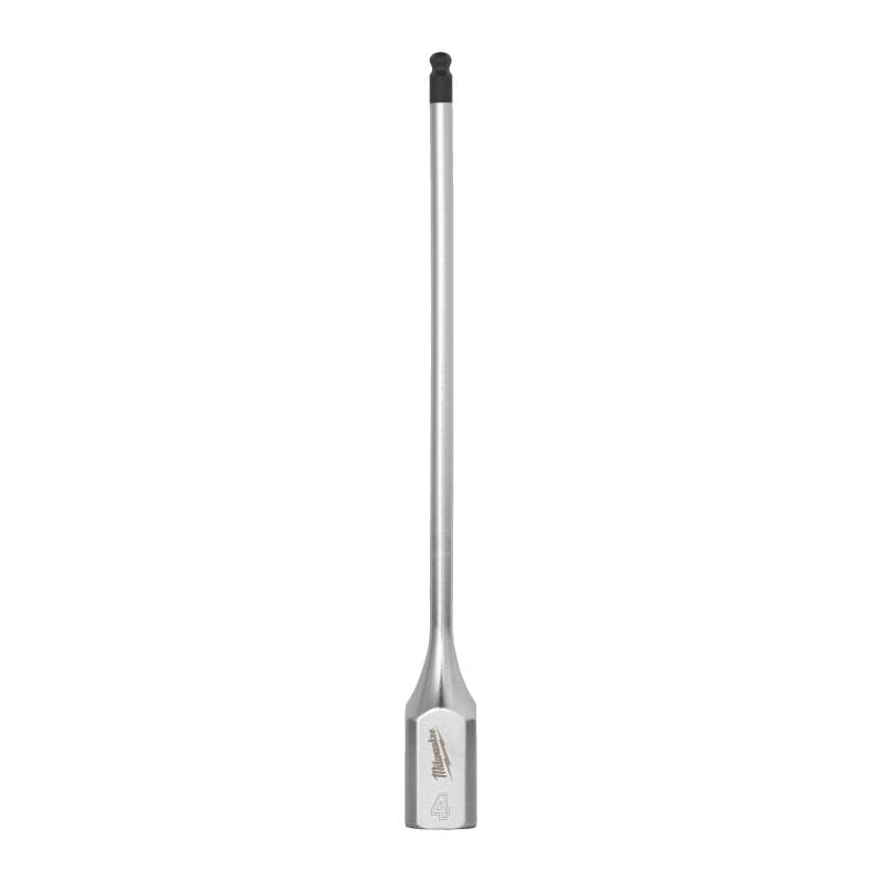 MILWAUKEE ⅜″ ilga metrinė HEX antgalio galvutė rutuliniu galu – 3/8'' Drive 4mm Hex Long Ball End Bit Socket 4932500455