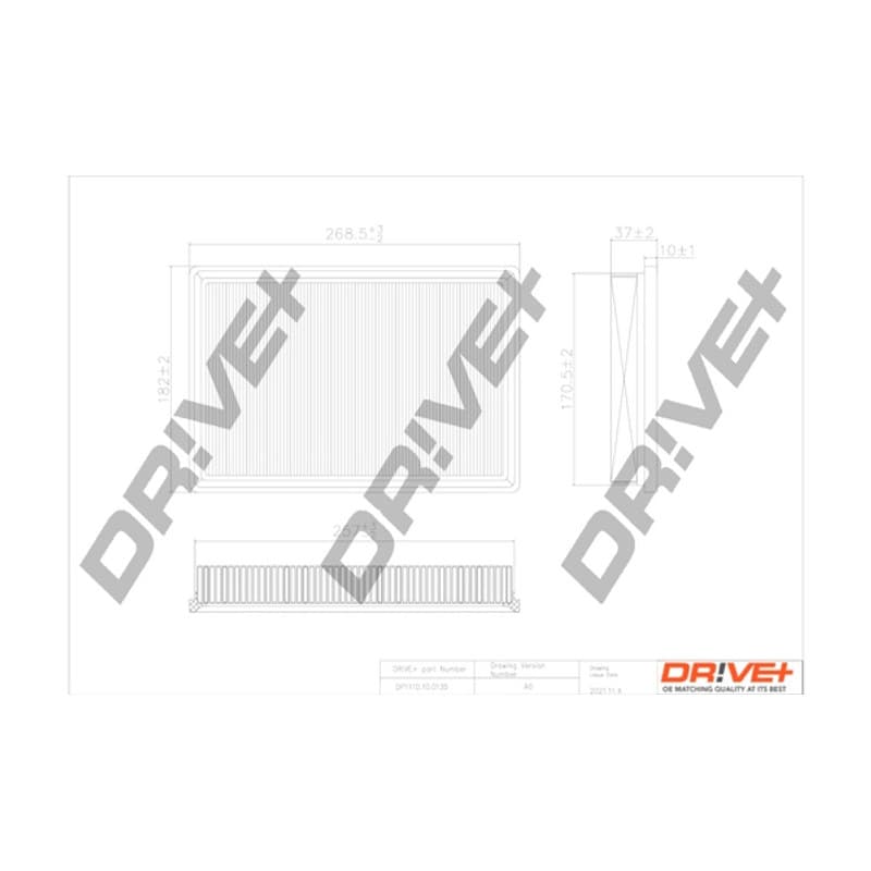 DRVE oro filtras DP1110.10.0135