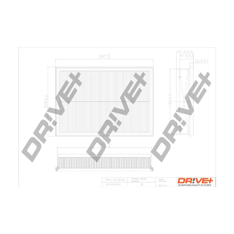 DRVE oro filtras DP1110.10.0144