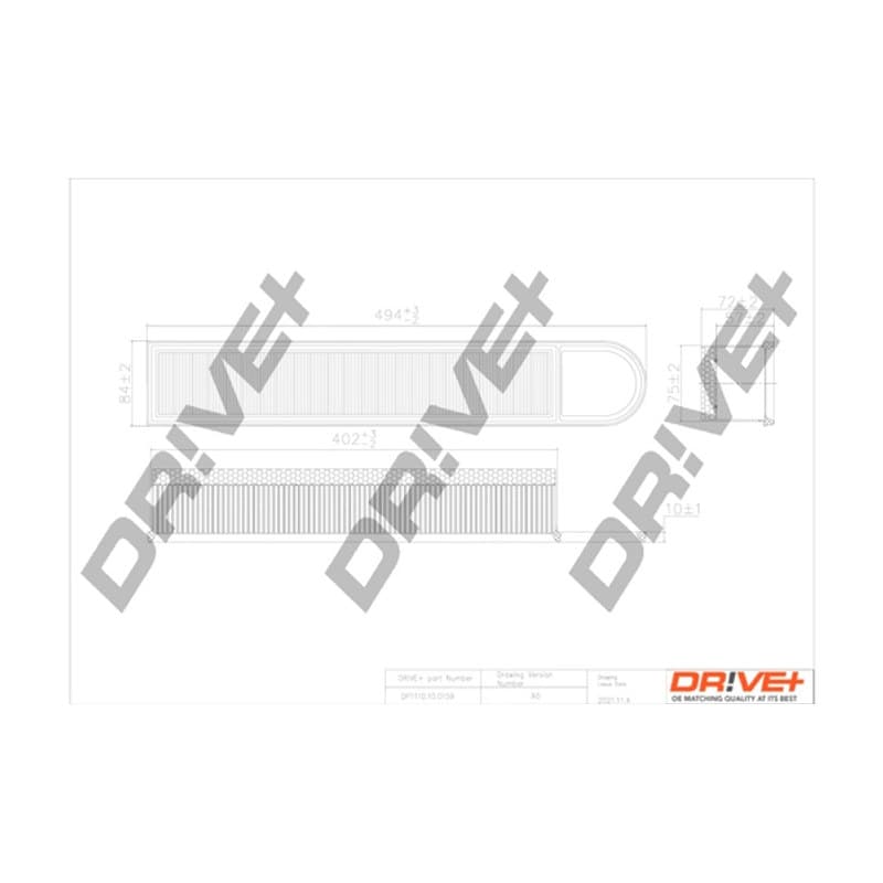 DRVE oro filtras DP1110.10.0159