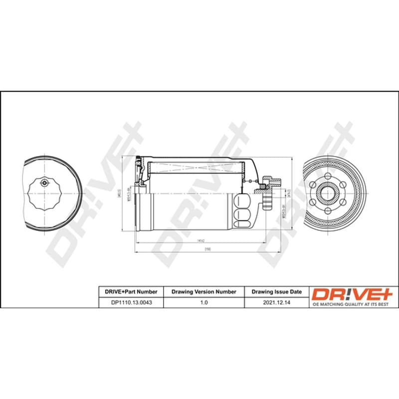 DRVE kuro filtras DP1110.13.0043